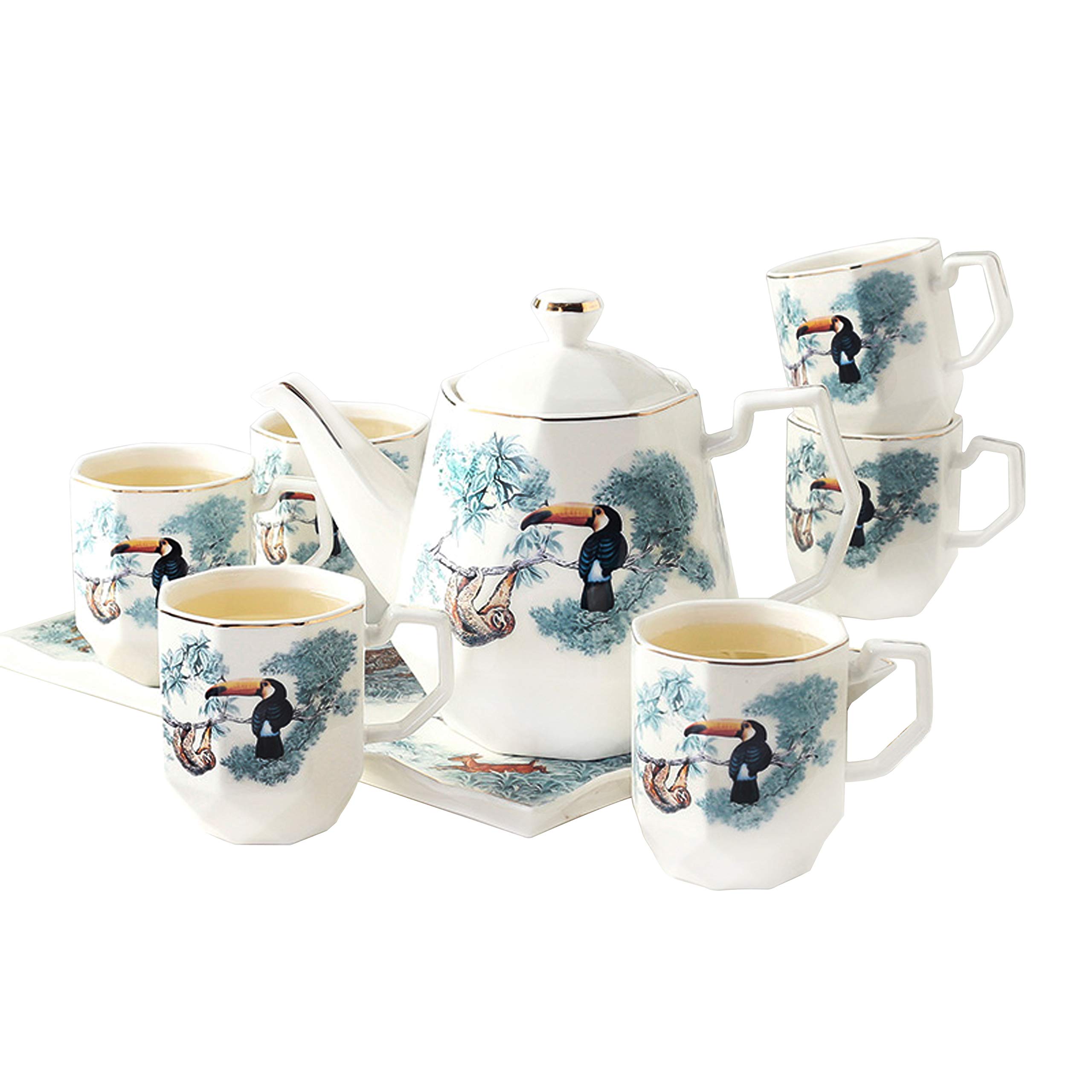 Havitar Tea Cups And Saucers Sets Expresso Coffee Cups Sets Royal Albert Coffee Set European Luxury