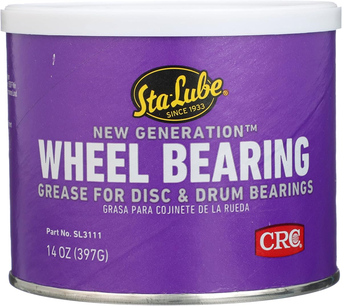 Sta-Lube SL3111 New Generation Wheel Bearing Grease for Disc and Drum Brakes - 14 wt. oz.