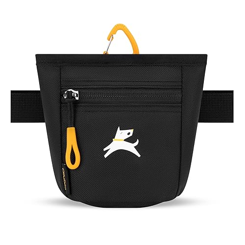 Goodie Treat Bag, Dog Treat Pouch, Waist Belt Clip for