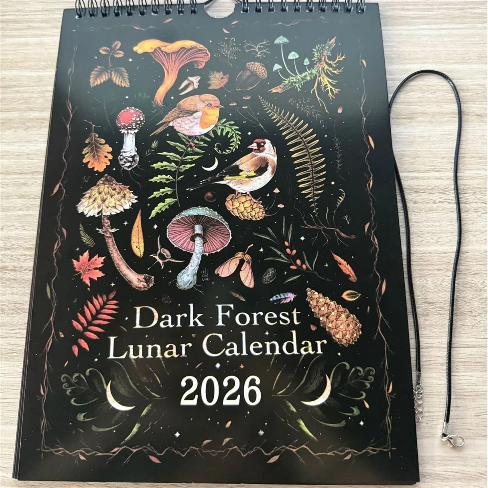Calendario Calendario 2026 della Foresta Oscura Art House Lunare
