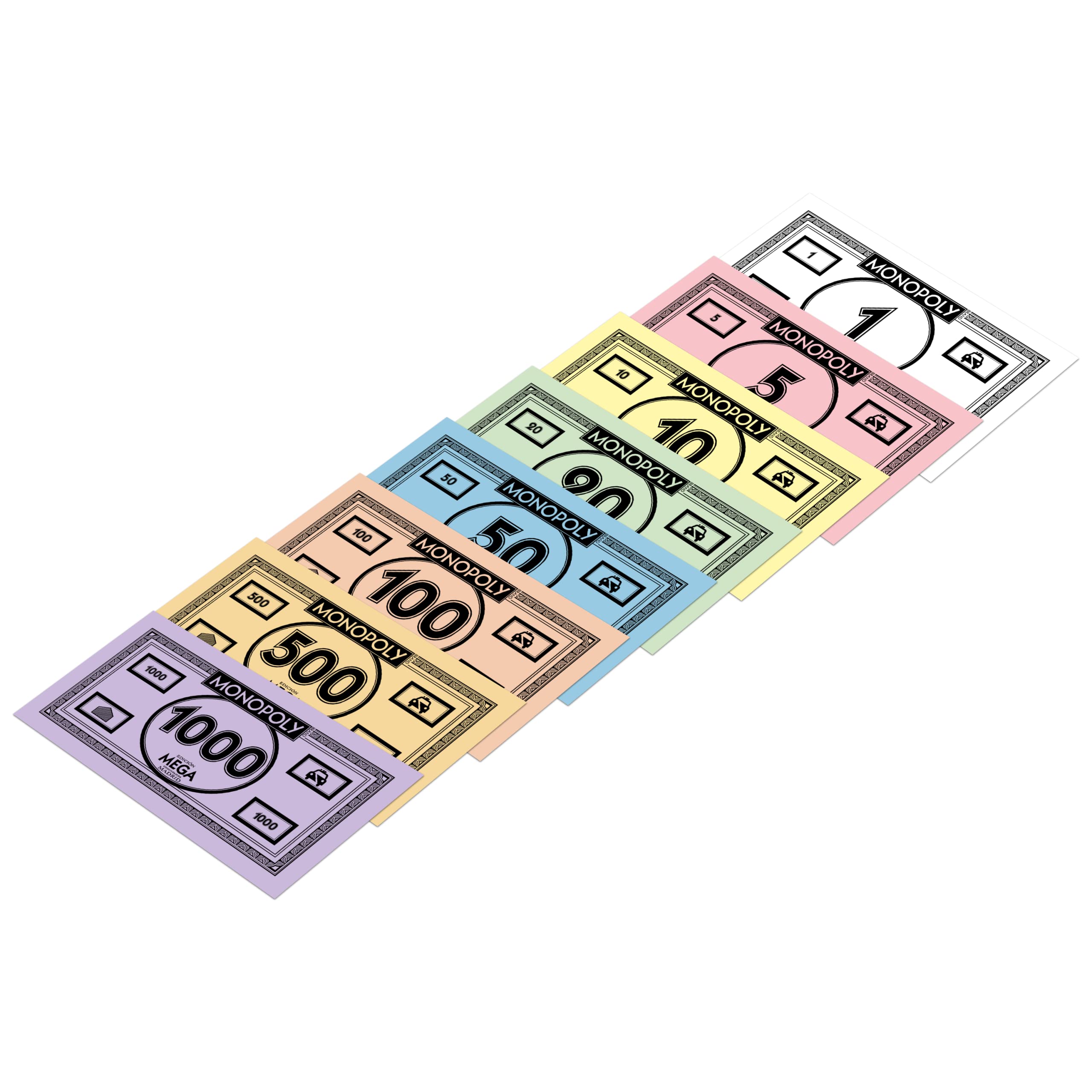 MONOPOLY MEGA Juegos de Mesa - Edición Madrit: 2-6 Jugadores, Juegos Infantiles y para Adultos, Perfecto Regalo, Ideal para Noches de Juegos, Desde 8+ Años