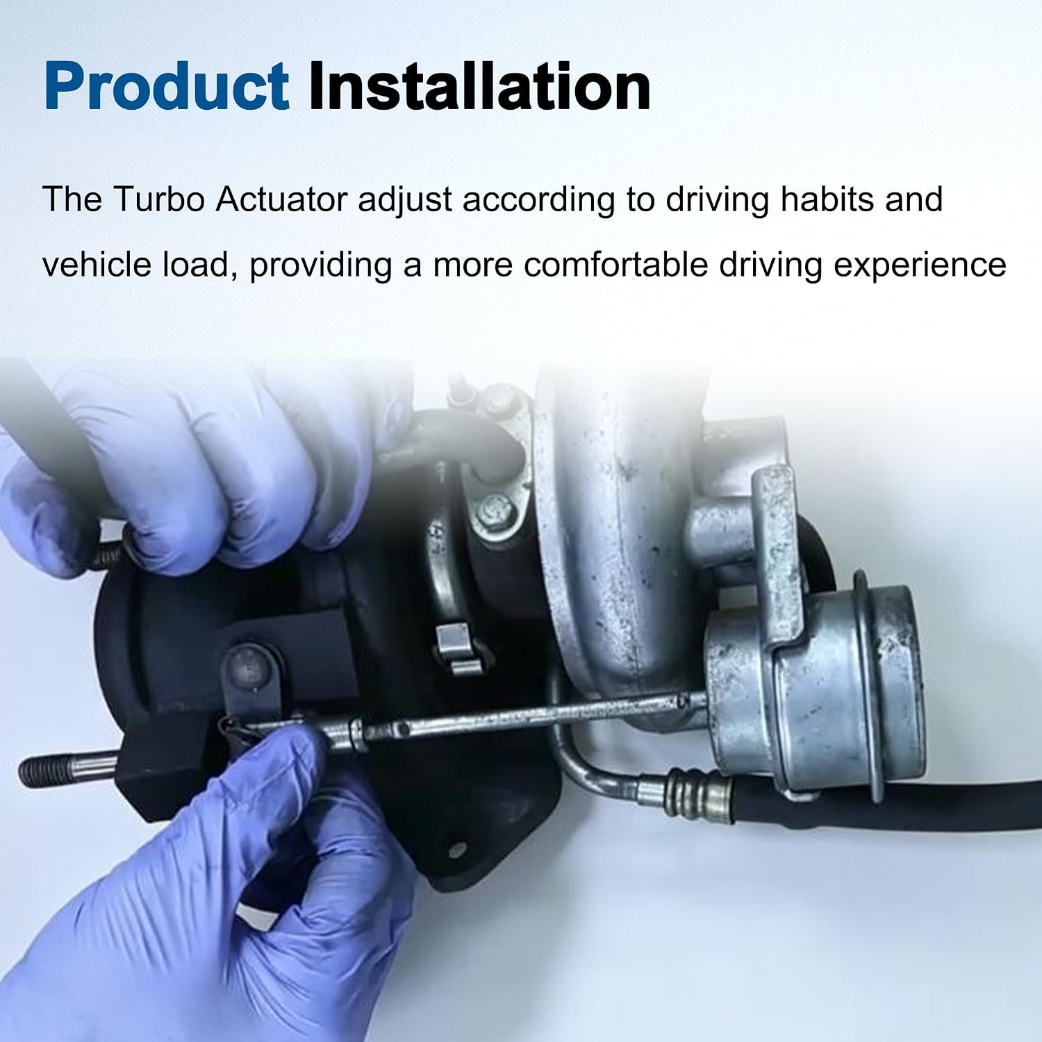 Turbo Wastegate Actuator Compatible with Mercedes Benz C300 E300 GLC300 W212 W204 W205 2.0L M274 Replaces 2740904080 2740904380 2740903480 2740904200