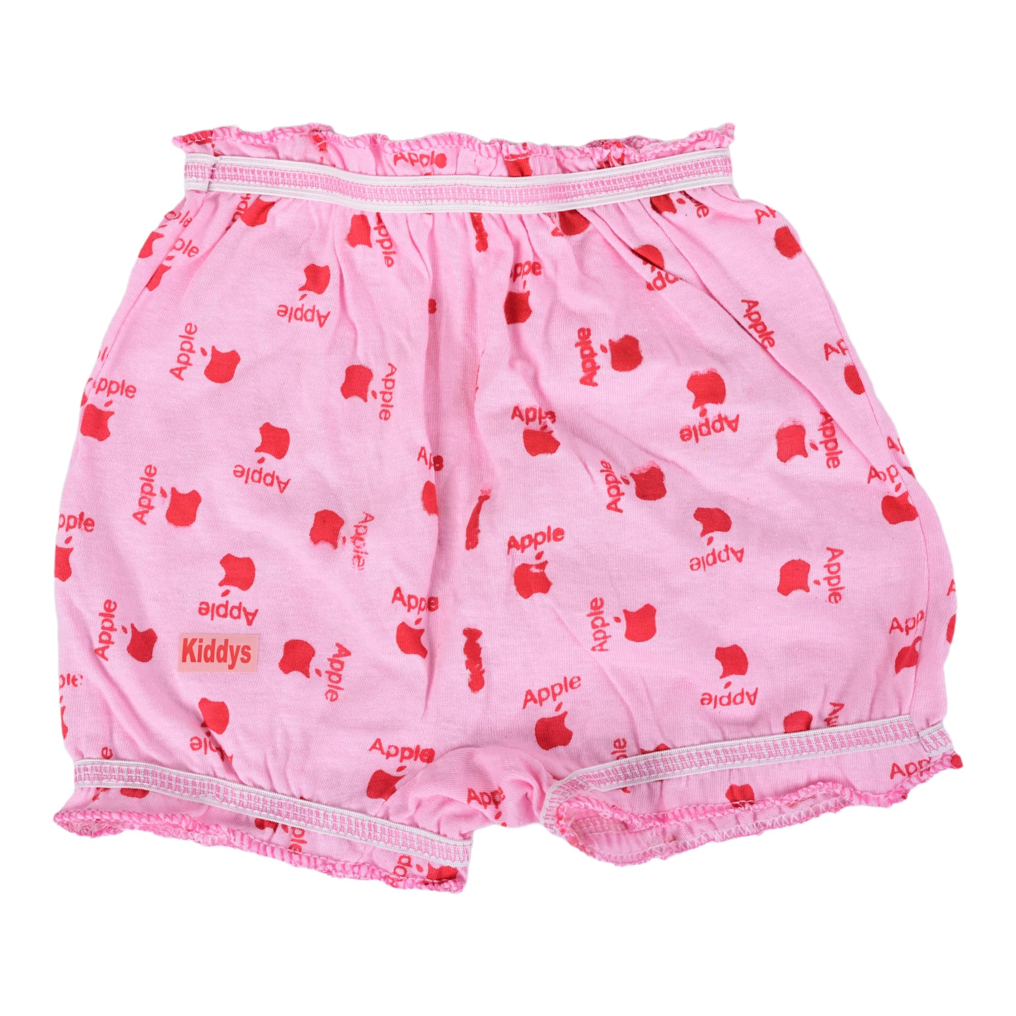 Kiddys 100% Soft Cotton Regular Fit & Comfortable Kids Unisex Underwear Bloomers Panty for Baby Girls and Boys Pack of 12 (in, Age, 0 Months, 6 Months, Regular, Multicolor) 4