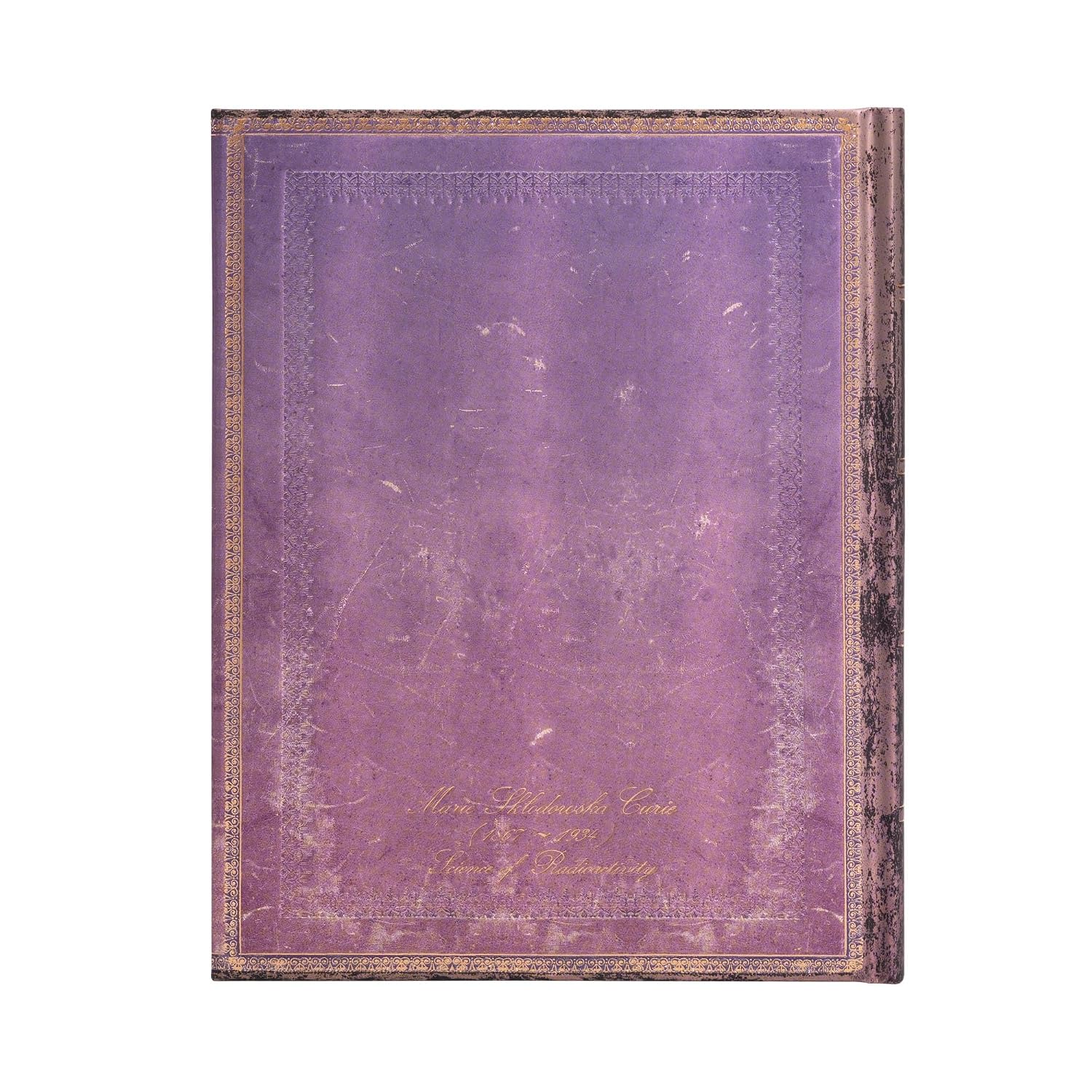 Marie Curie, Science of Radioactivity Ultra Lined Hardcover Journal, 144pg, 120GSM by Paperblanks (Embellished Manuscripts Collection)