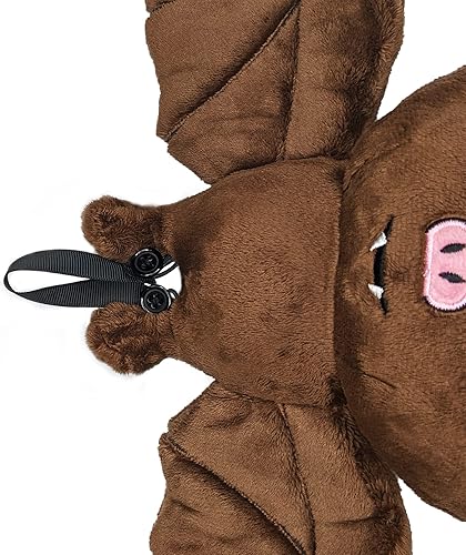 Miniatura 6 de The Ghoulish Garb Battholomew - Juguete de peluche de murciélago espeluznante lindo peluche de Halloween