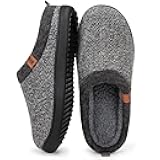 Men's Slip on Slippers Comfy Memory Foam Non Slip Indoor House Shoes