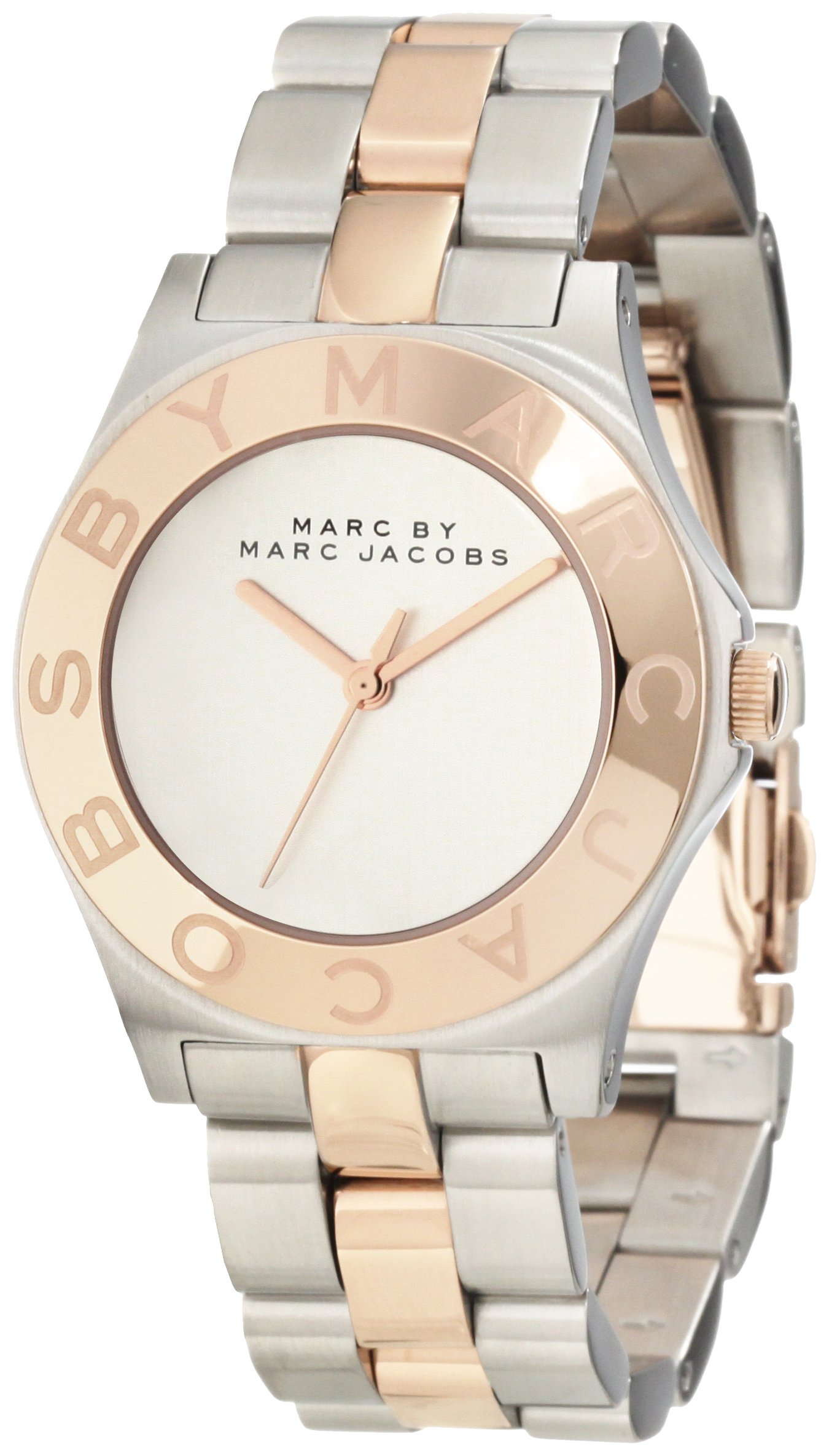 Amazon Marc Jacobs Watch Rose Gold Marc By Marc Jacobs Mbm3129