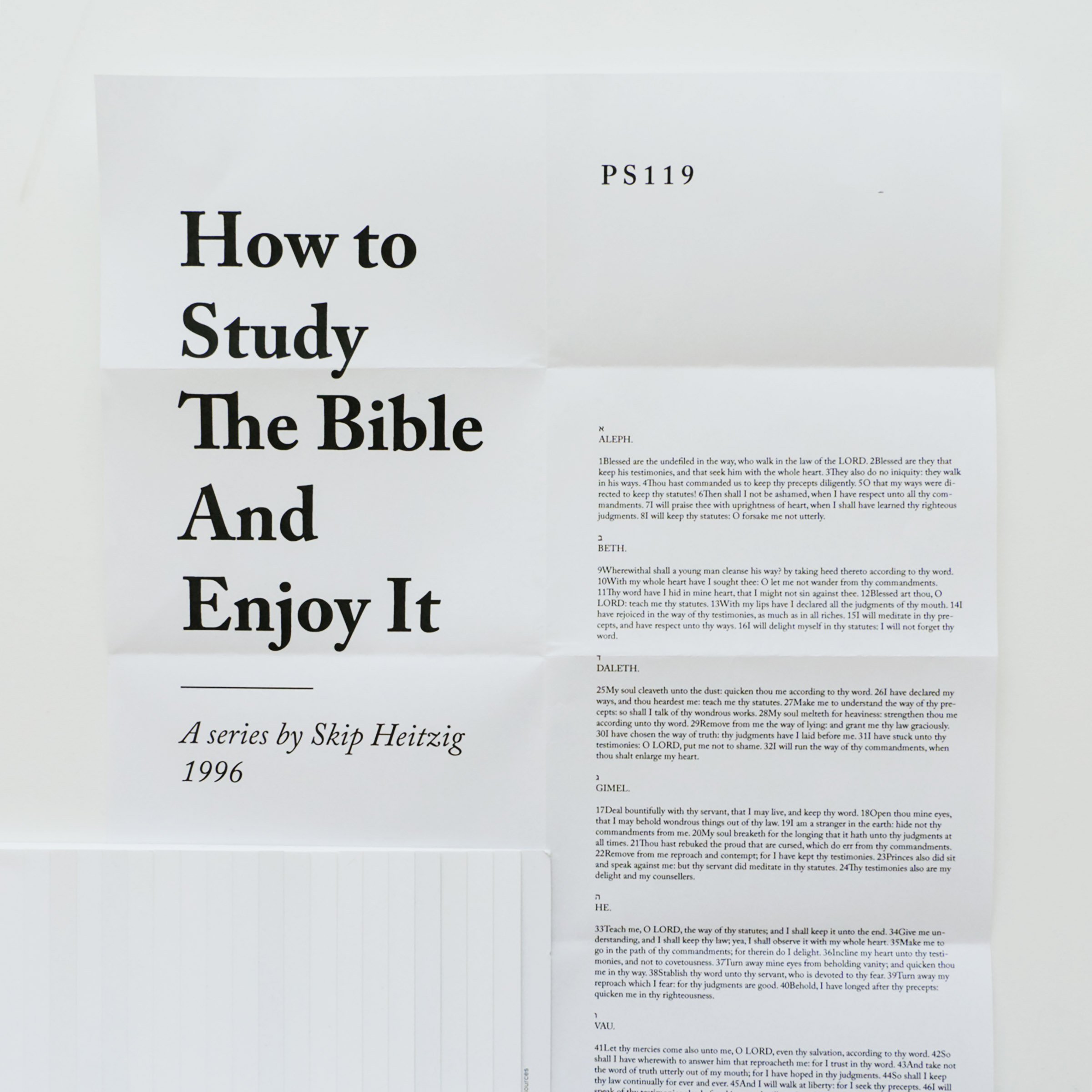 Cover art for How to Study the Bible and Enjoy It