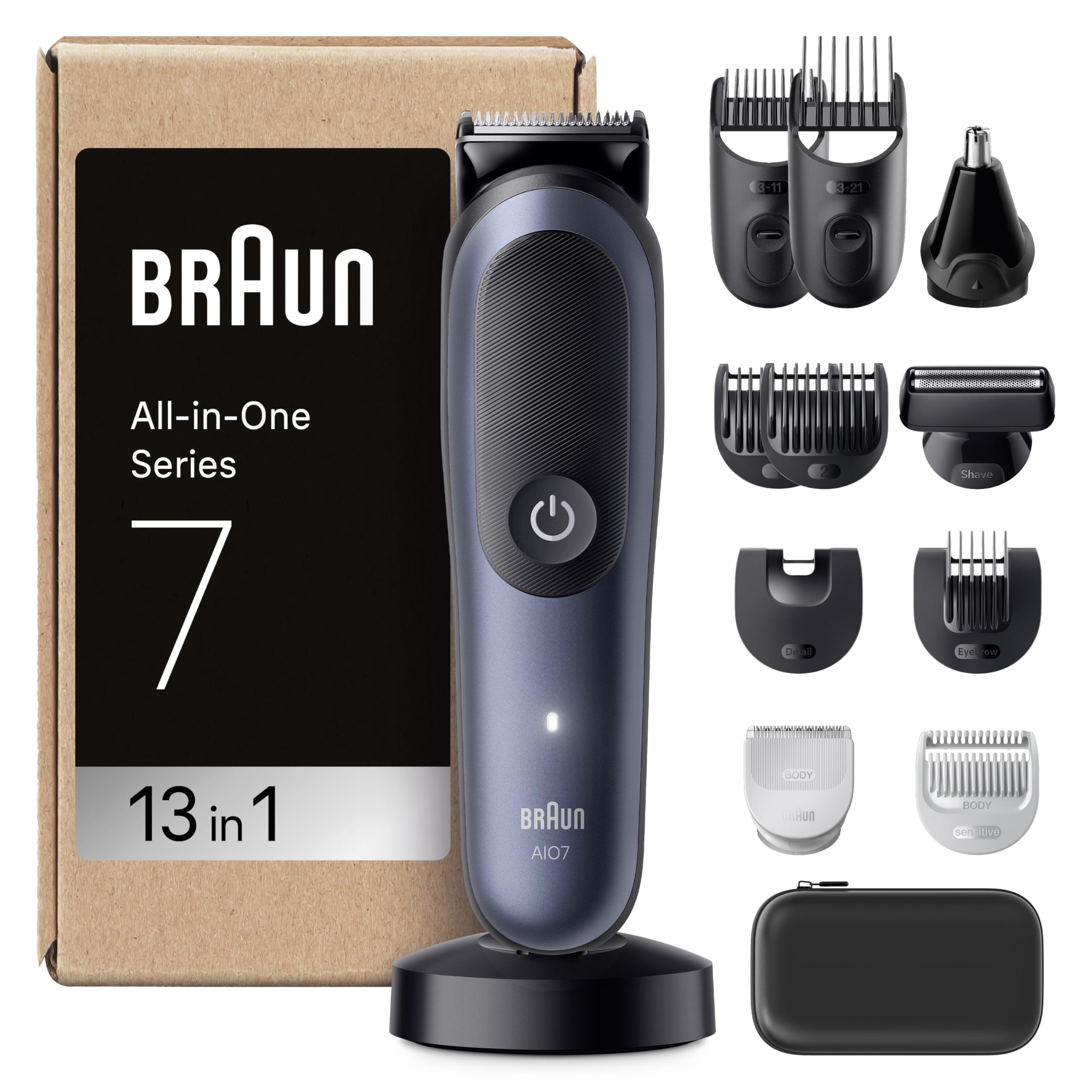 Recortadora Braun Series 7: Estilo Preciso y Versátil