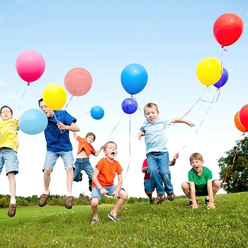 Vista 51 de Globos metálicos negros, 50 unidades, 5 pulgadas, acabado cromado, kit de guirnalda con globos de látex