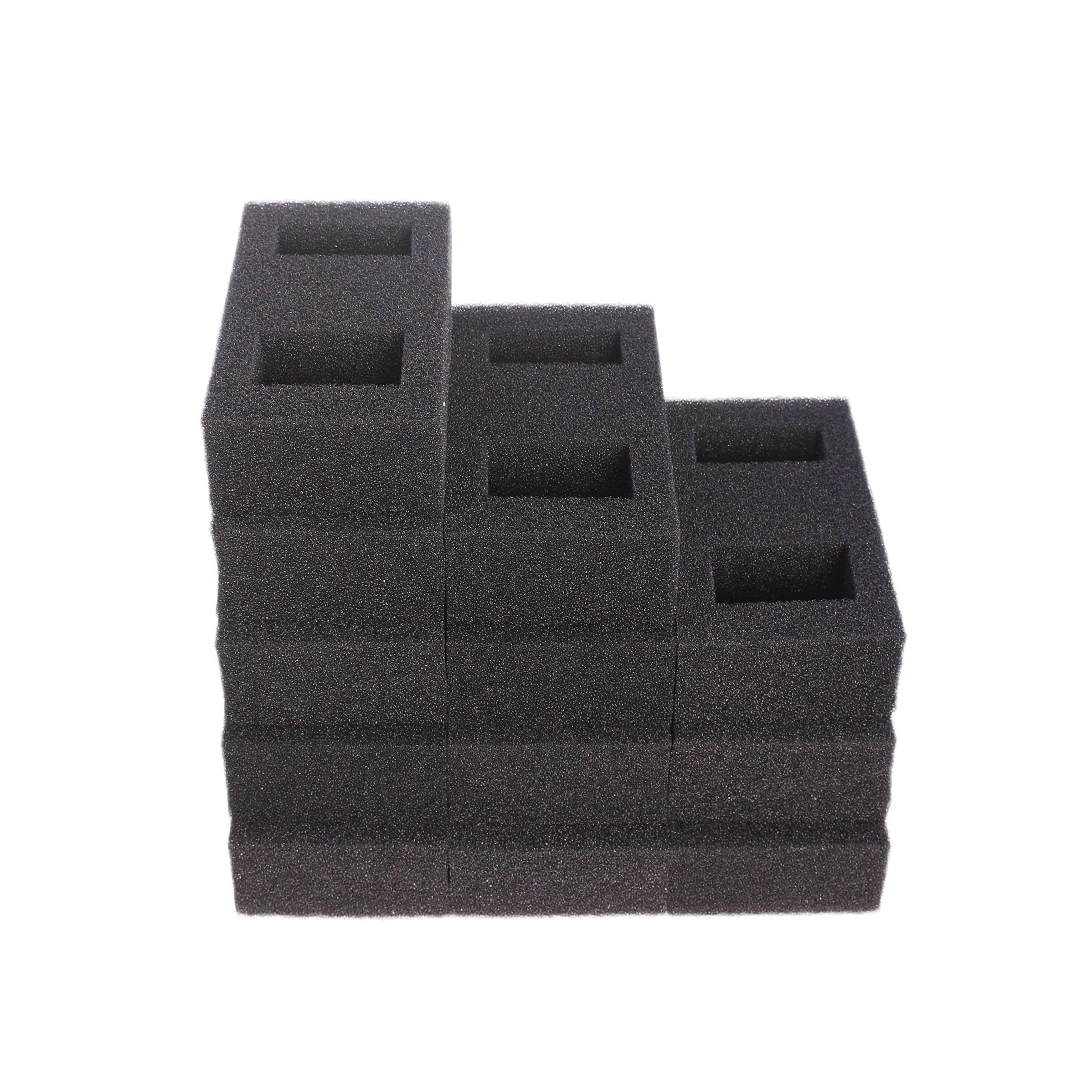 INGVIEE Pack of 12 Compatible Foam Filter Block Fit for Fluval Spec aquarium