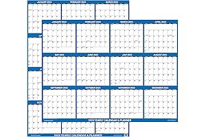 SwiftGlimpse Yearly Wall Calendar 2023