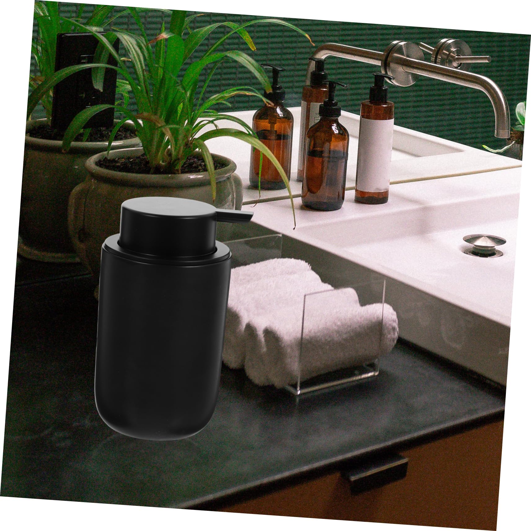 2 Pz Flacone Per Le Distributore Di Sapone Ricaricabile Bagno Distributore Di Sapone Dispenser Di Sapone Per Le Ricaricabile Erogatore Di Sapone Ceramica