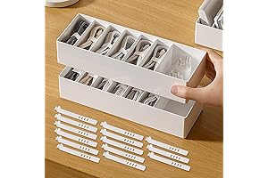 Multi-Functional Cord Organization Box with Cable Ties
