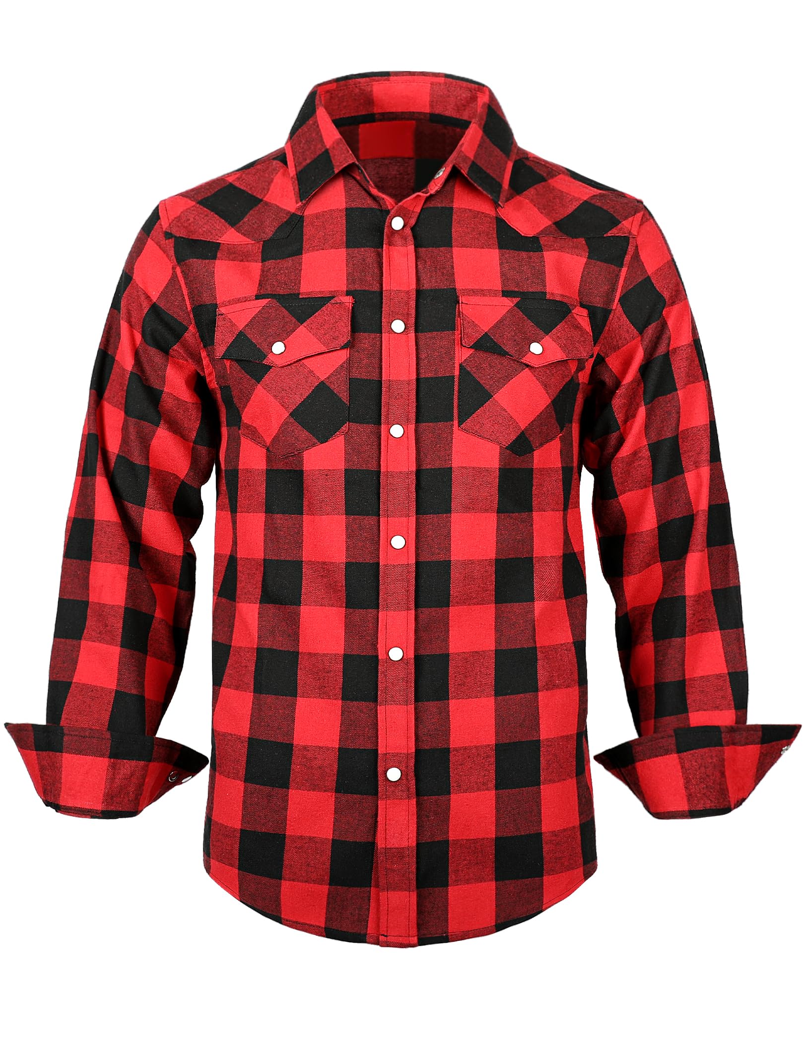 TARAINYA Camisa Franela Hombre Manga Larga M-3XL