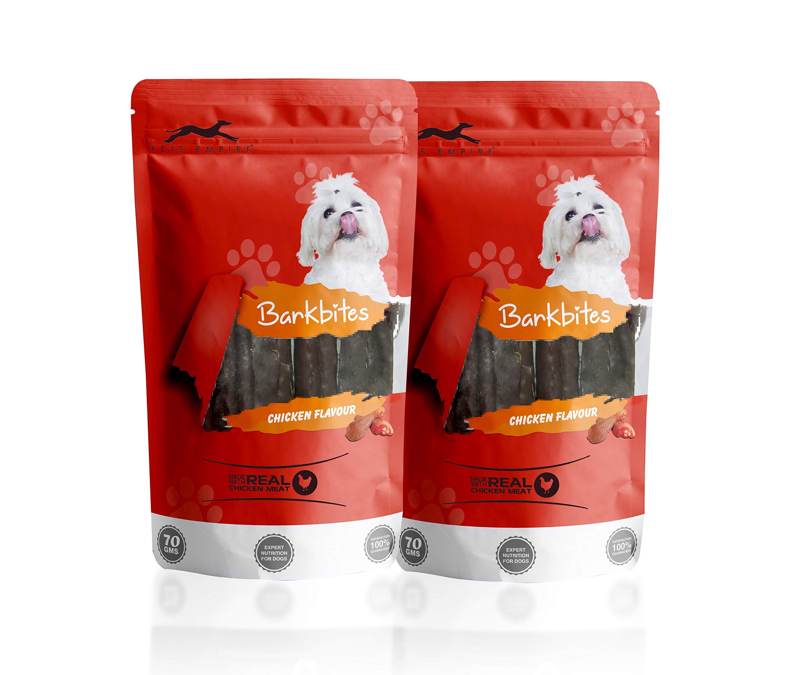 Pets Empire Barkbites Dog Treats 70 GMS (Chicken Flavour, Pack of 2) (B08LSWGBCP) Amazon Price History, Amazon Price Tracker