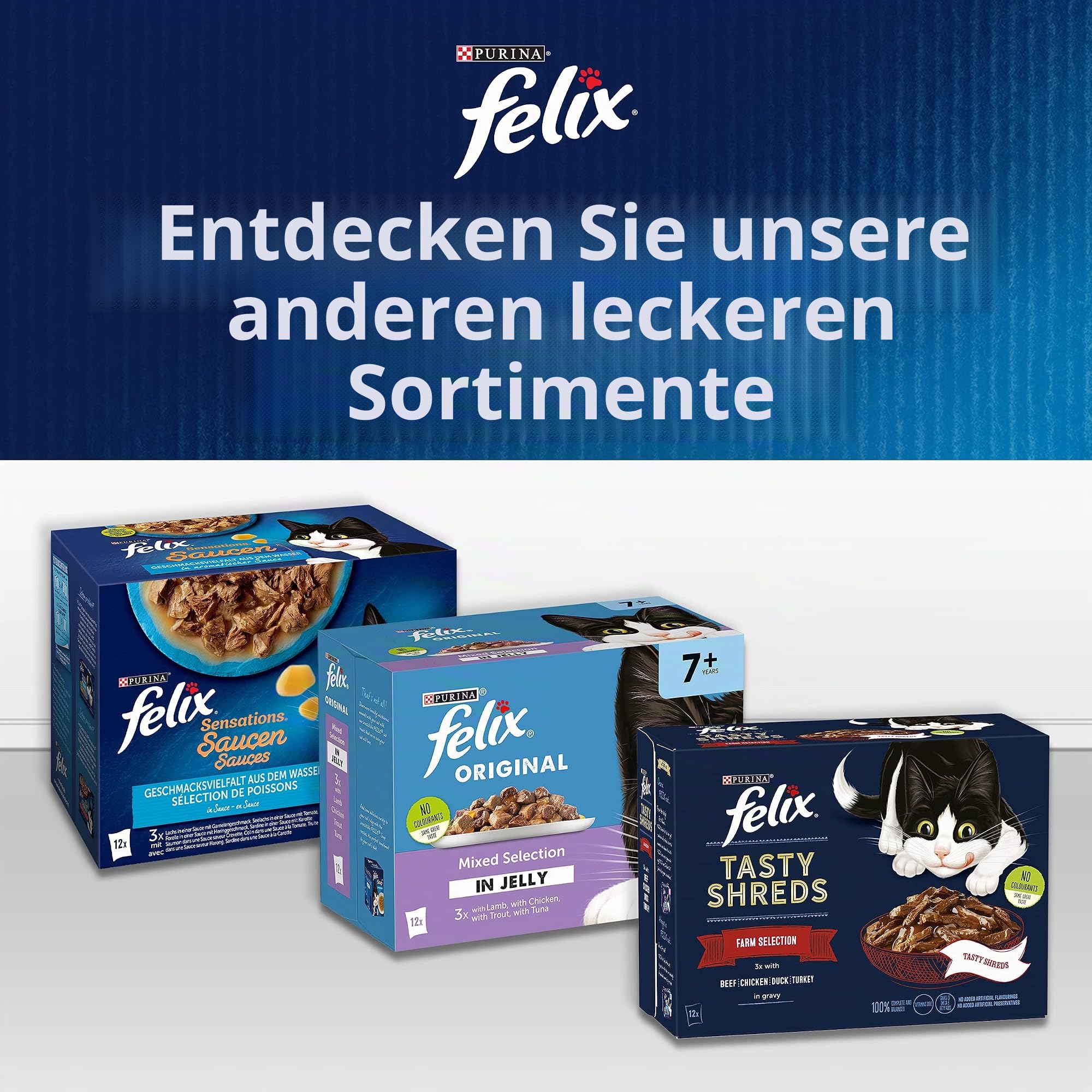 Felix, Katzenfutter „As Good As It Looks“, Ozean-Festessen für Katzen