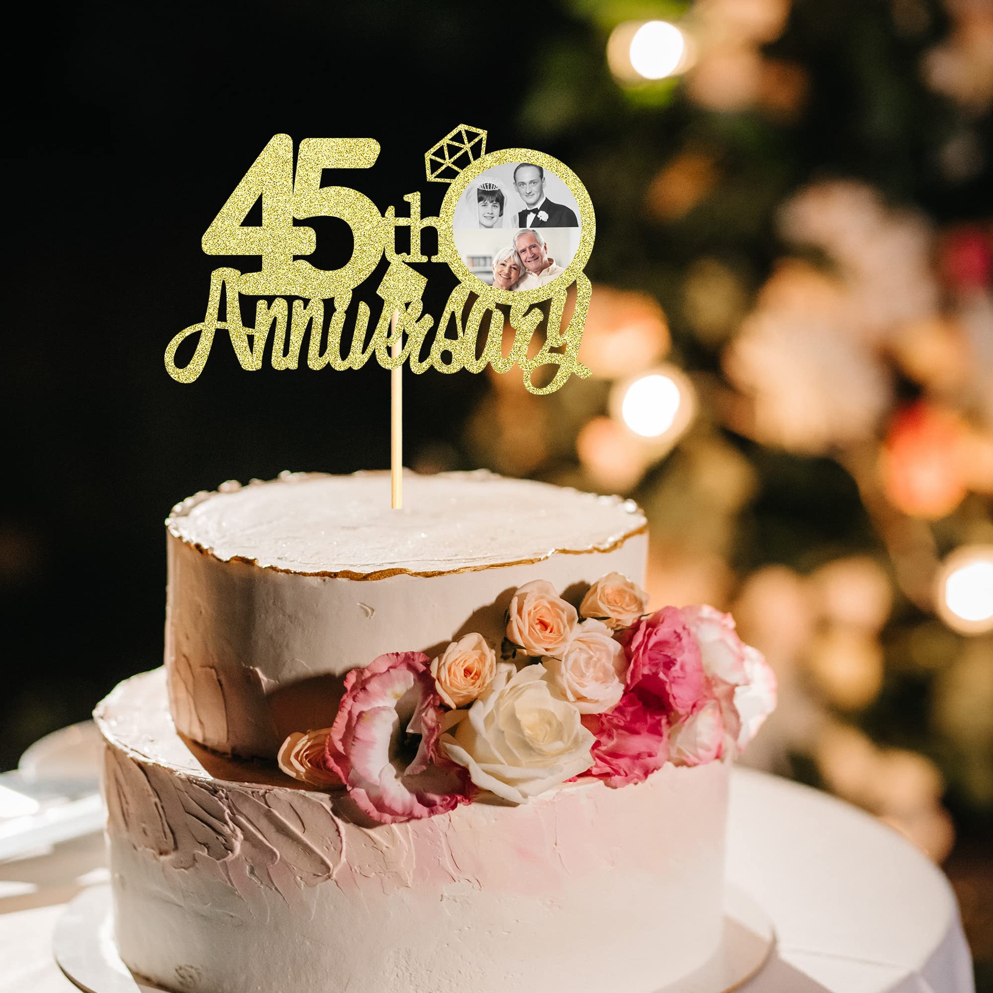 45th Anniversary Cake Ideas