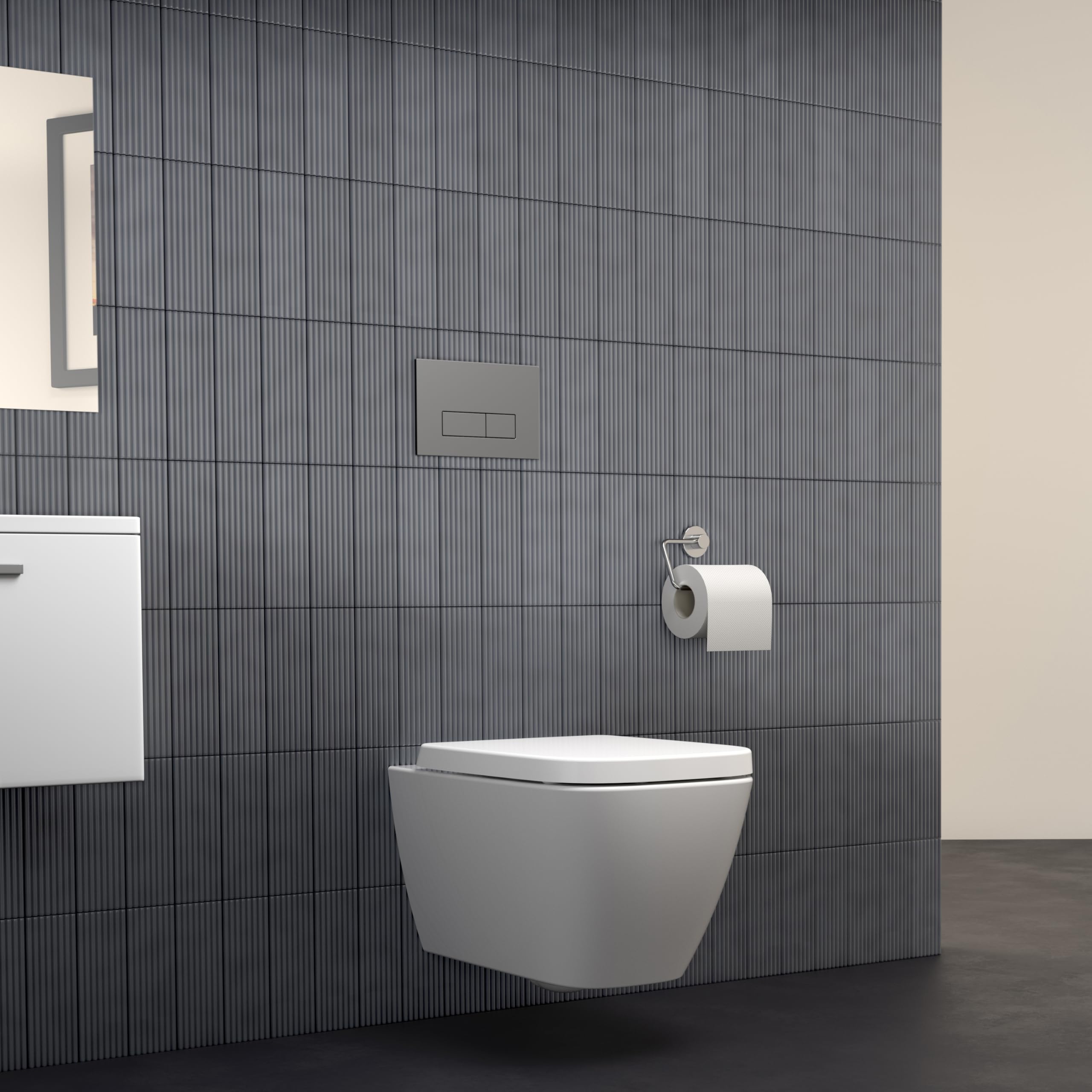 Ideal Standard T468301 Sedile WC originale Ideal Standard i.life B con chiusura ammortizzata, avvolgente, bianco