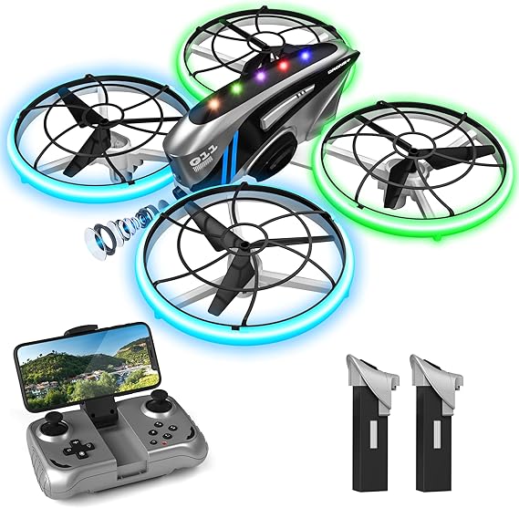HASAKEE RC Drone for Kids Adults with HD FPV Camera,Cool Toys Gifts for