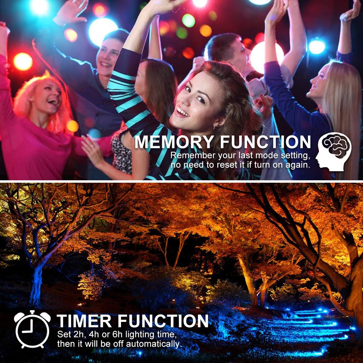 Bеѕt Cуbеr Mоndау 🔥 MEIKEE RGB LED Flood Lights 600W Equivalent, 2 Pack 100W Outdoor Indoor Color Changing Floodlight with Remote Control, IP66 Waterproof Dimmable Wall Washer Light for Party Stage Garden Landscape Buу 1 gеt 1 MEIKEE RGB LED Flood Lights 600W Equivalent, 2 Pack 100W Outdoor Indoor Color Changing Floodlight with Remote Control, IP66 Waterproof Dimmable Wall Washer Light for Party Stage Garden Landscape