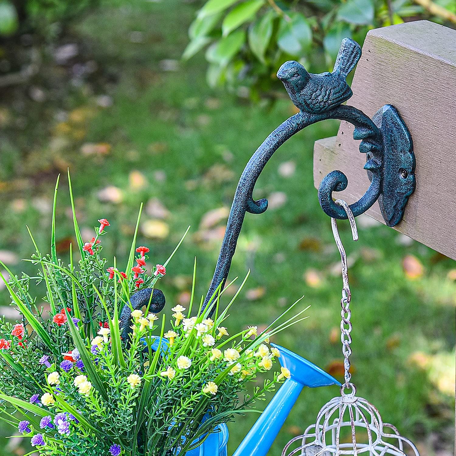 Maceta Colgante Soportes Metu00e1licos Para Colgar Cestas, Ganchos