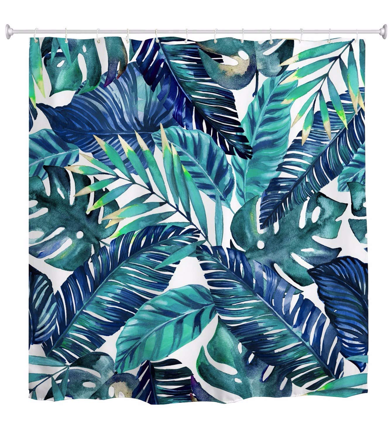 Rideau De Douche Art Abstrait Multicolore - 150x180 Cm, Polyester Imperméable, Anti-moisissure