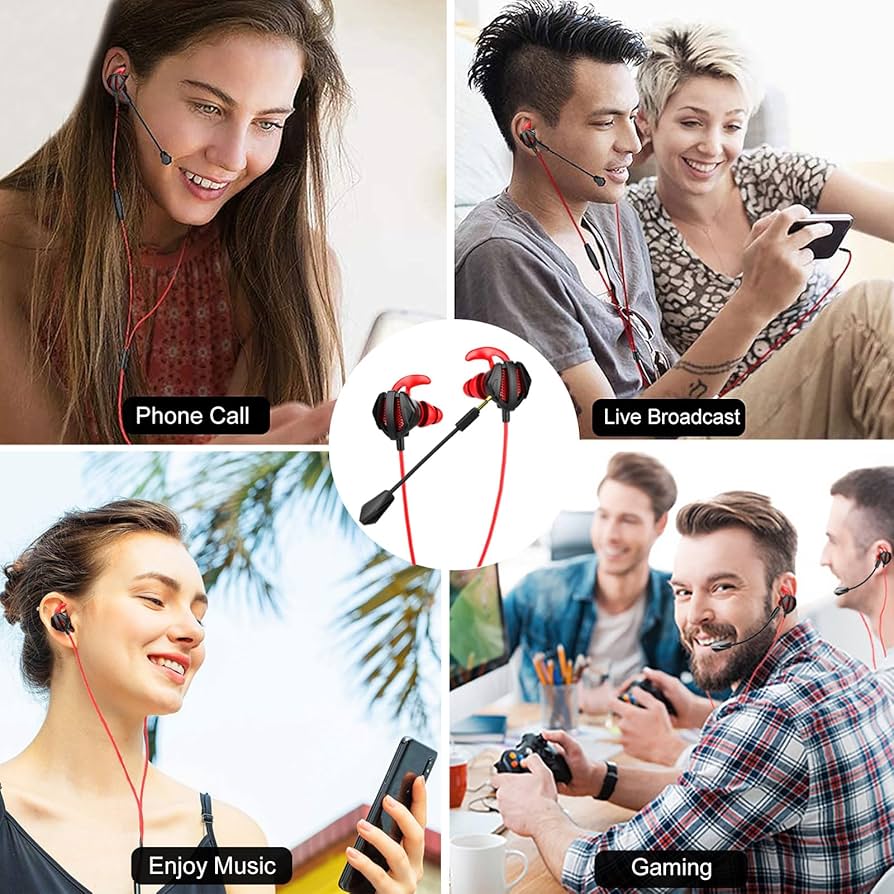 Amazon.com: YYUNJINI Gaming Headset with Microphone Wired