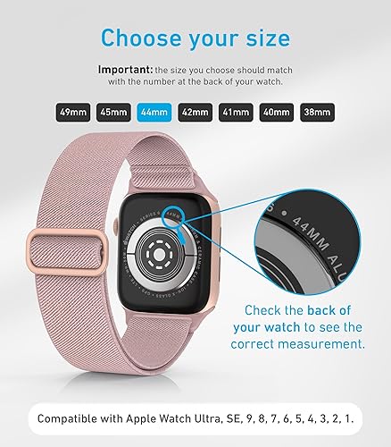Miniatura 6 de Nylon Apple Watch Bands Unisex - iWatch 123456789SEUltra 2 Bands for 38mm40mm41mm42mm44mm45mm49mm - 1468 Variety Multipack
