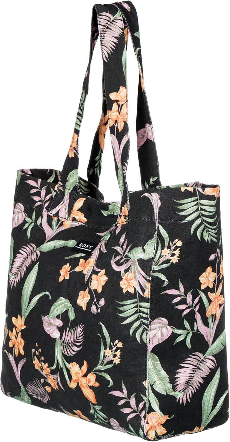 Roxy Cotton Tote Bag | Everyday Carry | Beach | Travel | Vacation | Reusable | Lightweight - Image 4