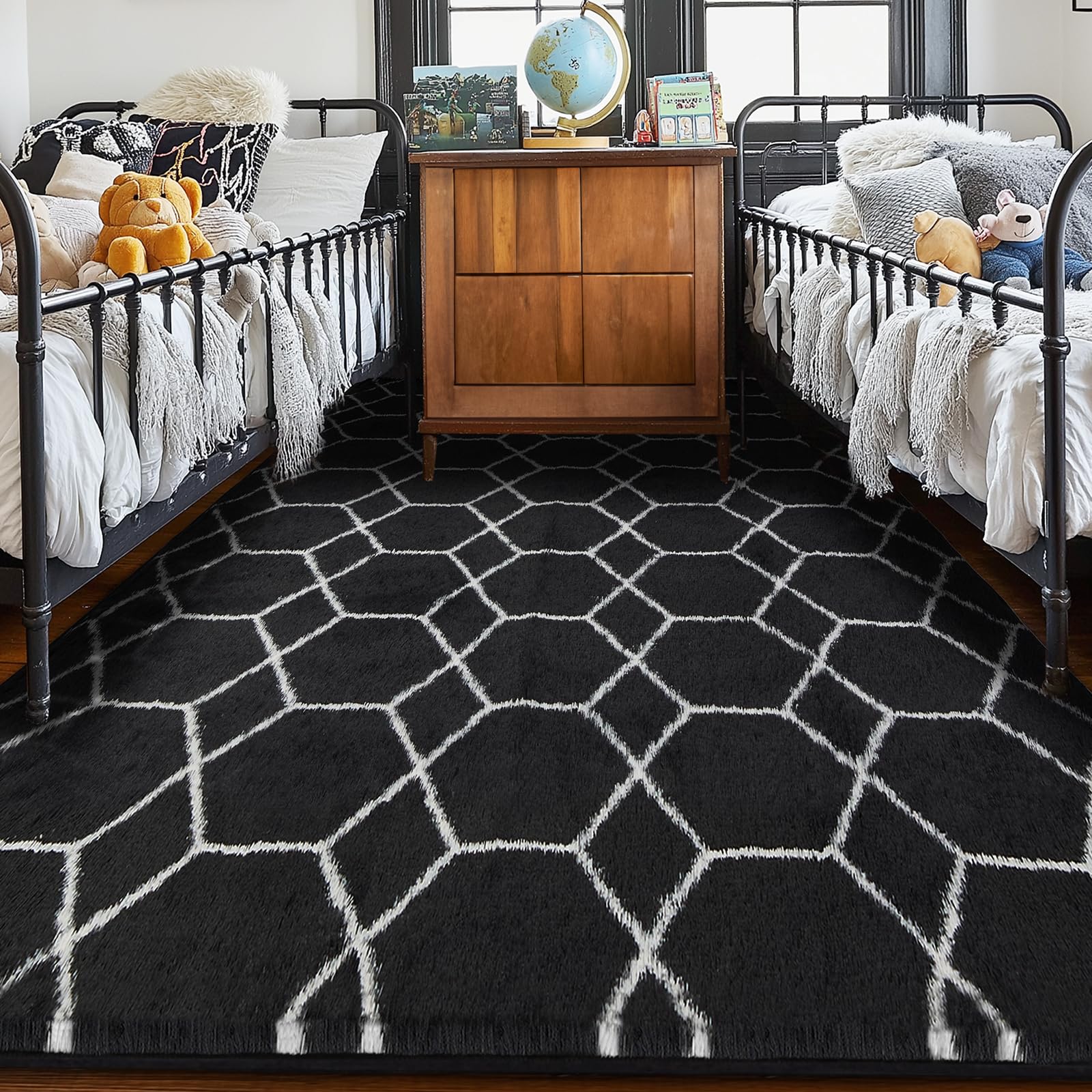 Amazon.com: Area Rug for Living Room Bedroom, 4X5.9 Feet Soft