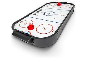 GoSports 30-inch Table Top Air Hockey Game for Kids