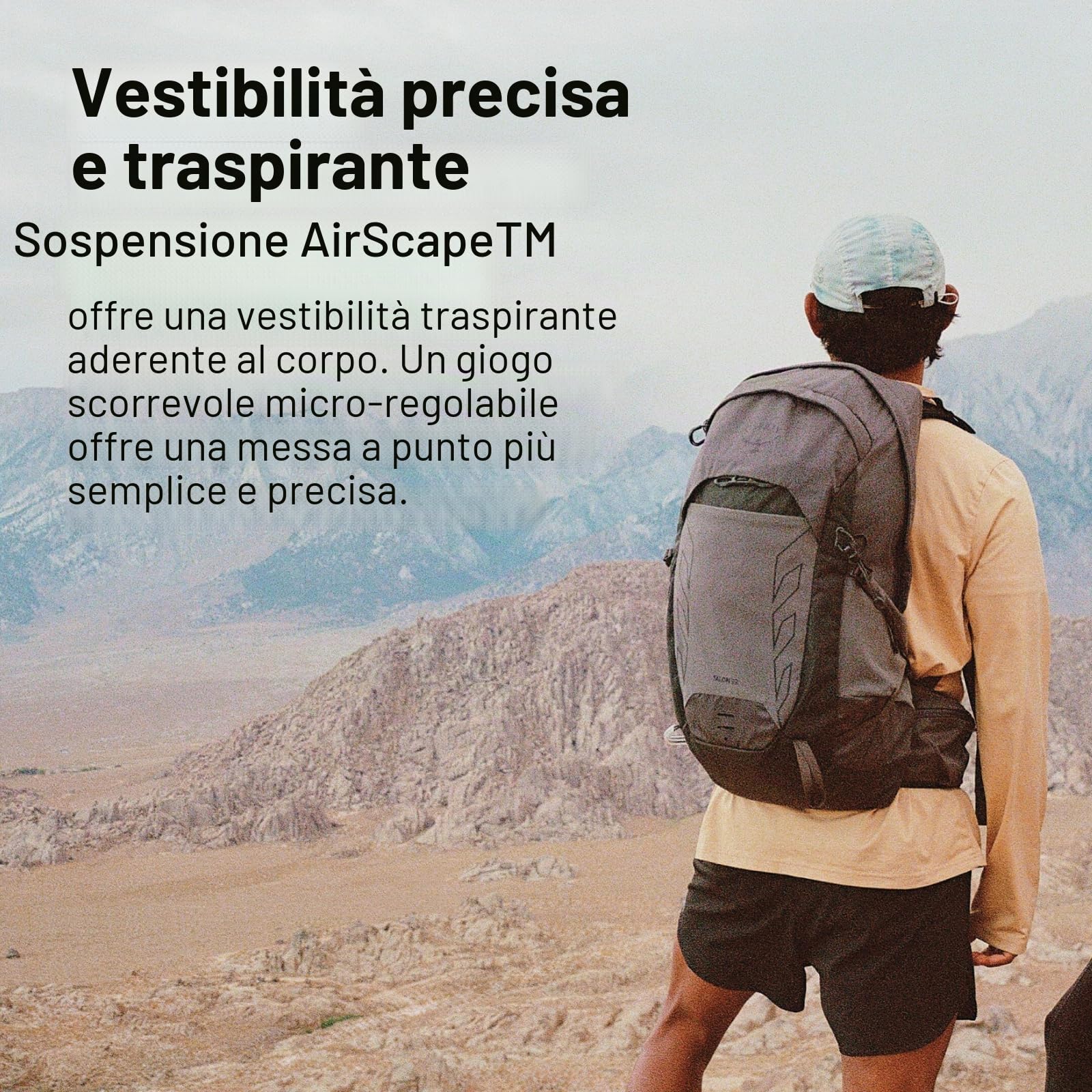 Osprey Talon 22L - Zaino da trekking leggero da uomo, con cinghia lombare