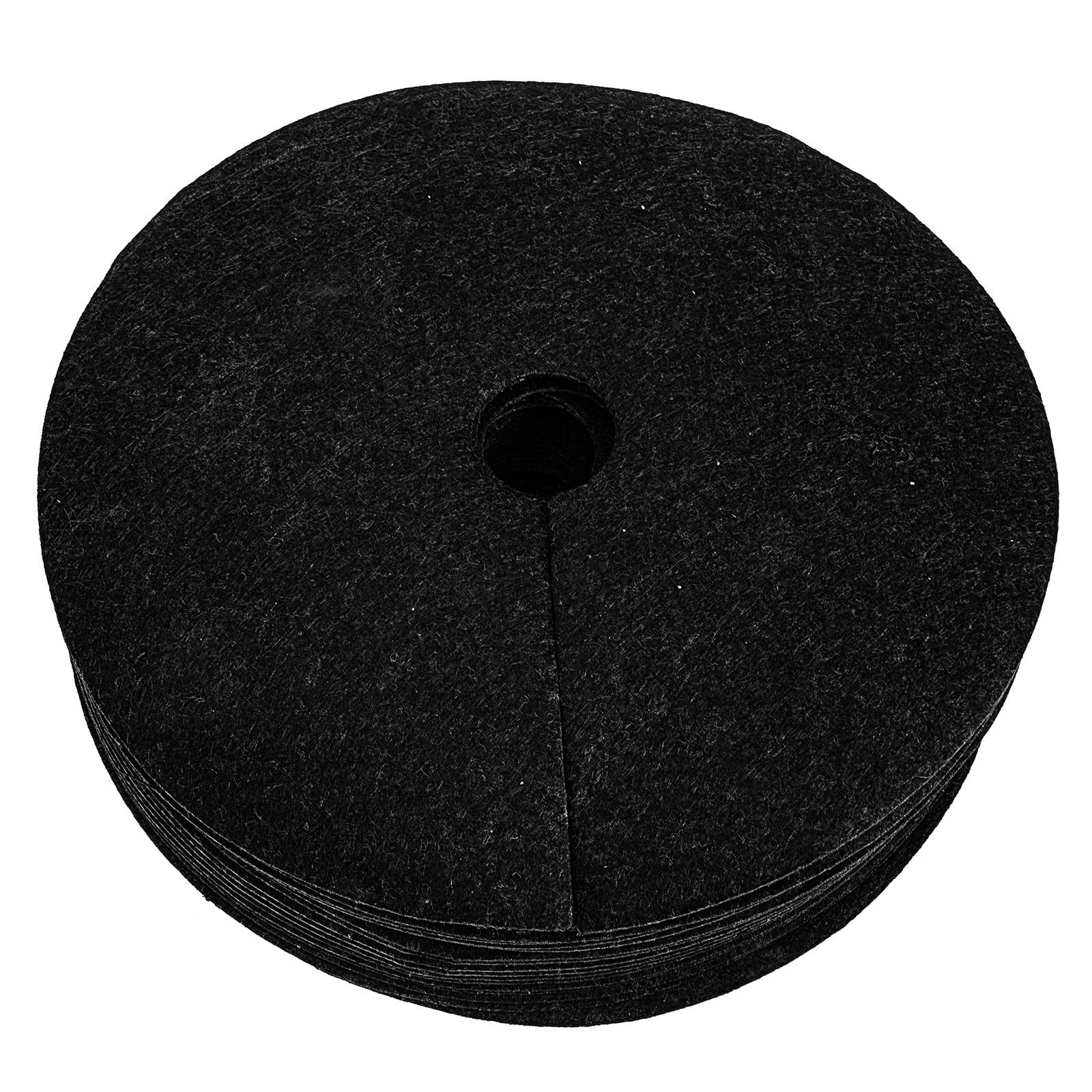 Tela antihierbas redonda TOPBATHY de 20 piezas para proteccion de arboles frutales