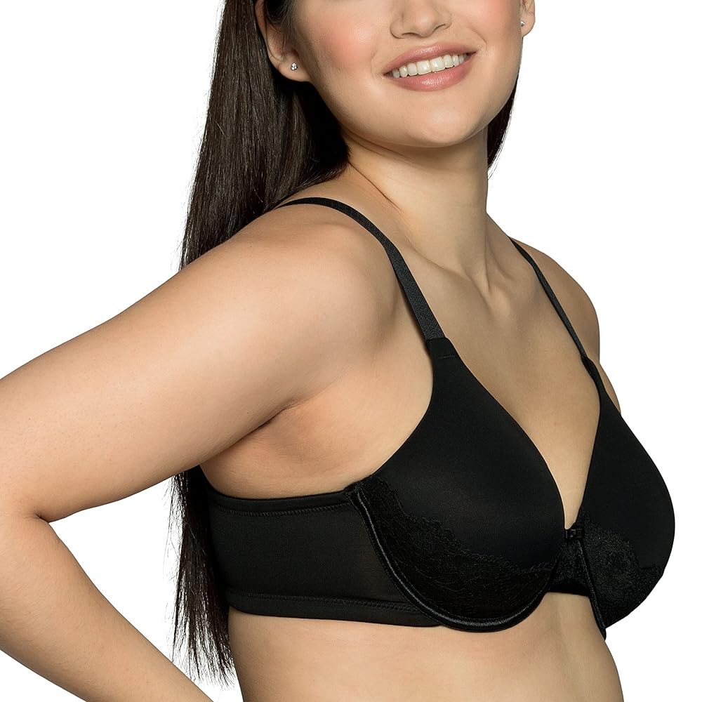 ブラジャー ^ ^ Women's Flirty Refresh AF Full Coverage Conto Vanity Fair Women's Plus Size Full Figure Beauty Back
