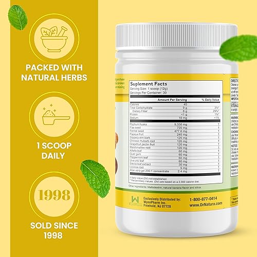 Miniatura 5 de Dr Natura colonix Limpiador intestinal completamente natural 360g