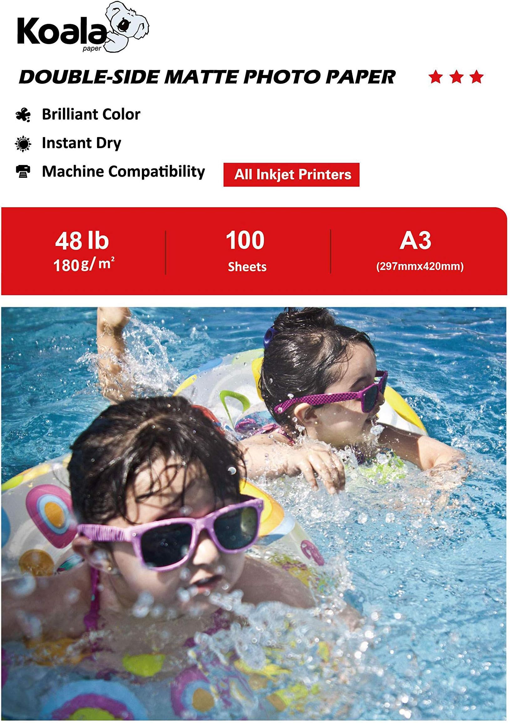 PPD A3 x 10 Inkjet True Art Matt Canvas 100 Cotton Fine Art Textured