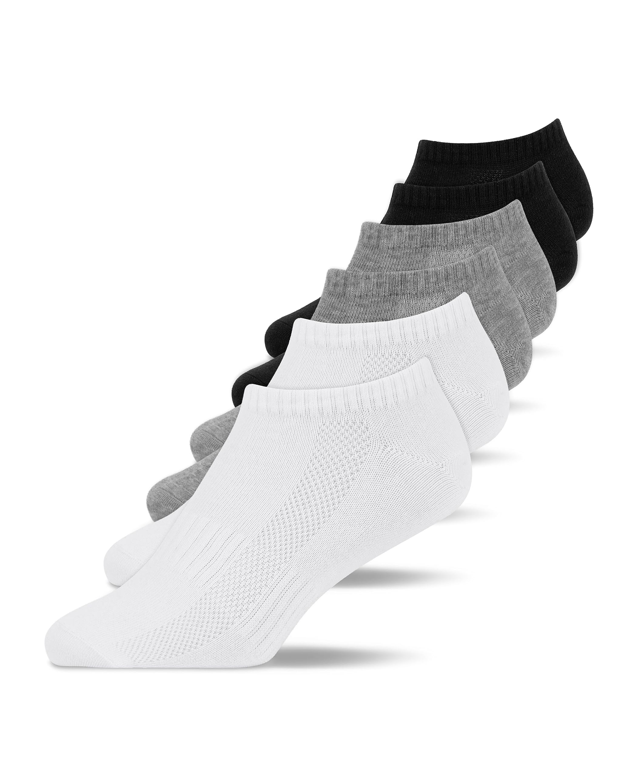 Snocks Sneaker Socken Kinder - Gr. 19-34 - Bio- Baumwolle - Jungen & Mädchen - Kindersocken 6er Set