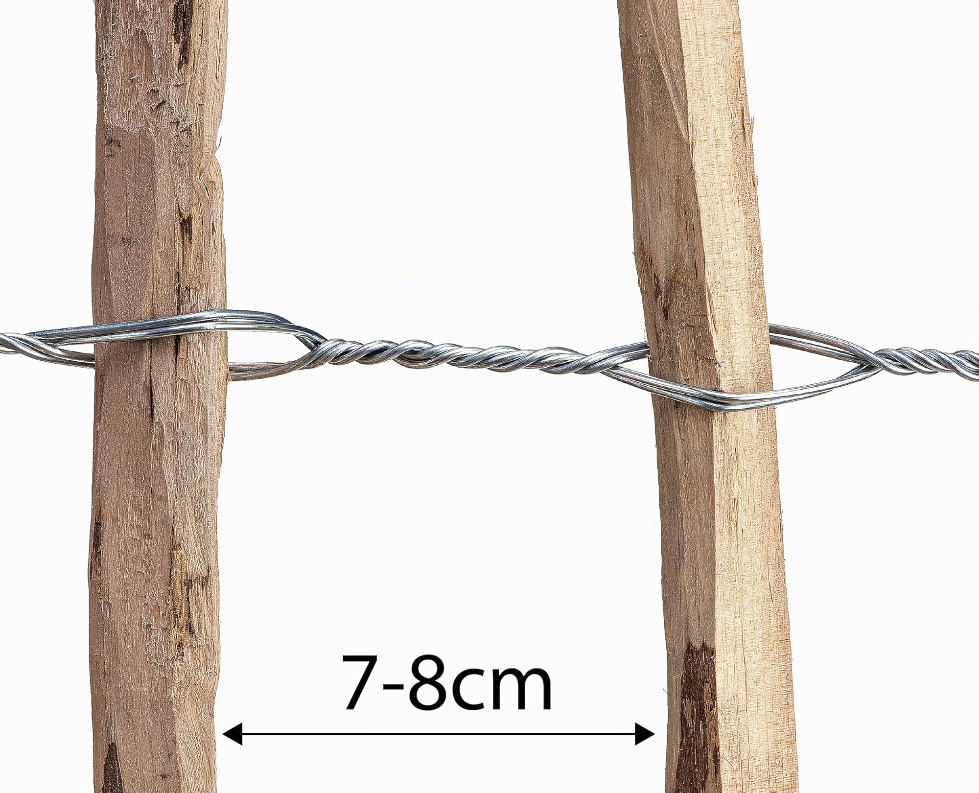 MC.Sammler clôture ganivelle en Bois noisetier 26 Dimensions Hauteur 50 cm - 150 cm Longeur 5/10 mbarriere girondine avec Treillage Double Torsion (Hauteur: 50cm X Longeur:1000cm, écart: 7-8 cm)