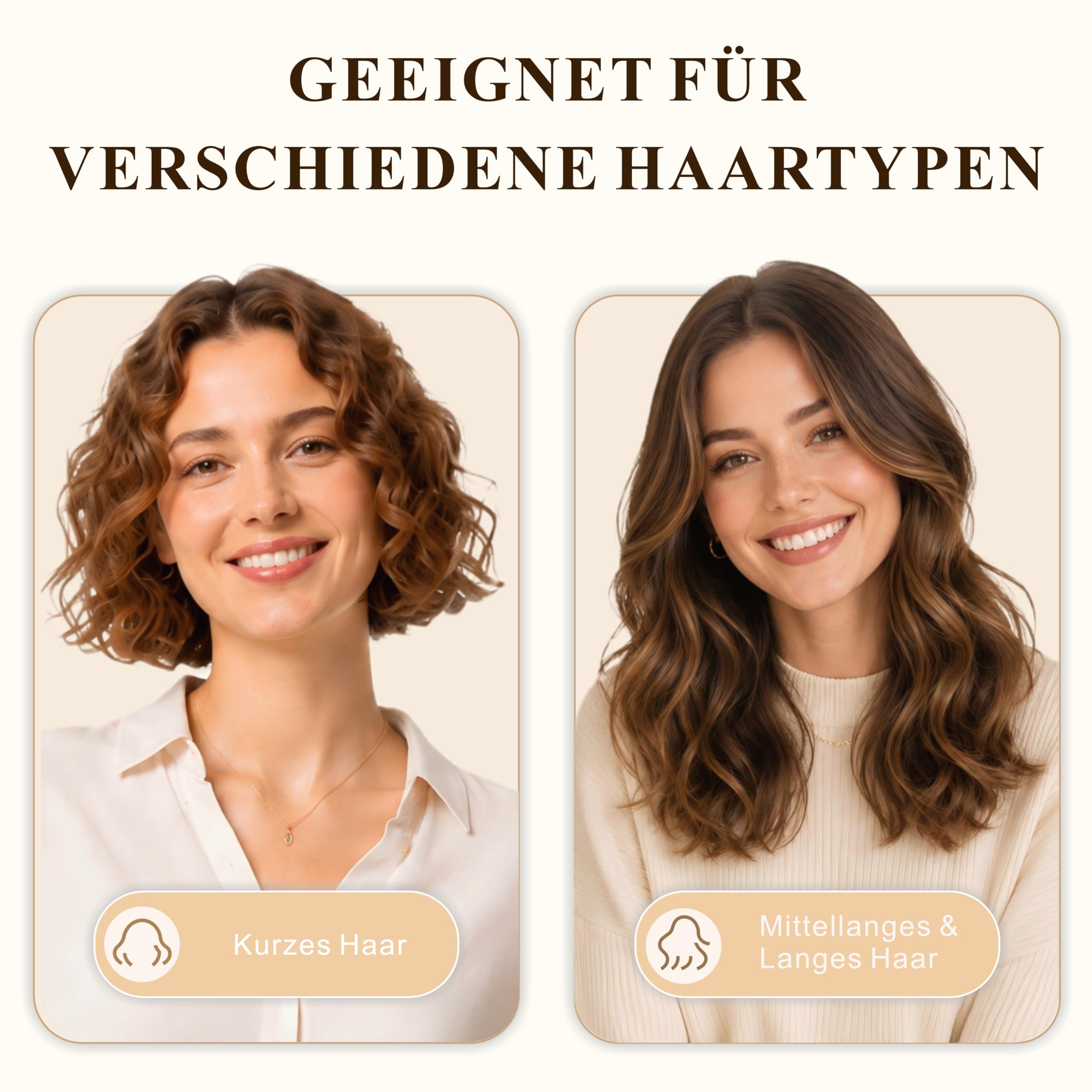 Fer à boucler professionnel avec écran LCD, 30 secondes, chauffage rapide, 60 °C à 230 °C, fer à boucler en céramique en aluminium avec pince, qualité salon pour tous les types de cheveux, câble