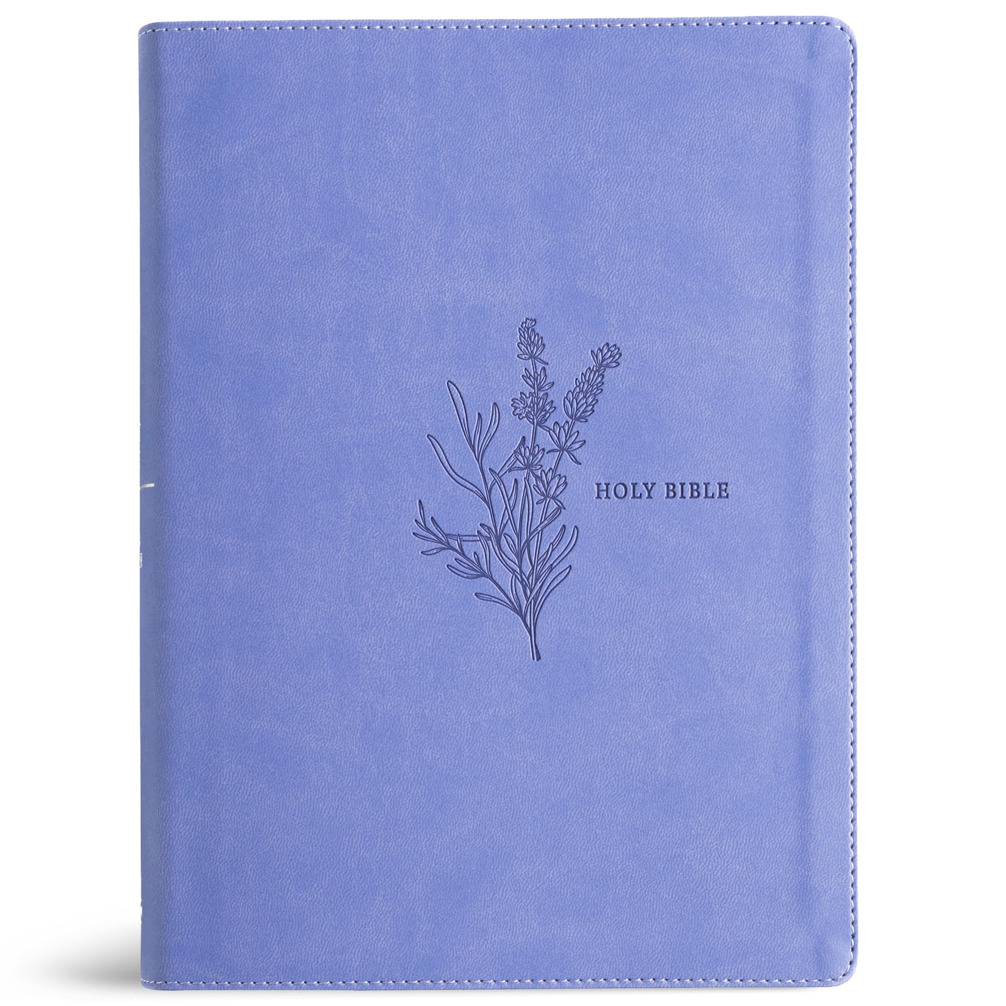 KJV Study Bible, Full-Color, Lavender LeatherTouch