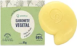 Sabonete Vegetal Natural 85g - positiv.a (Capim-Limão e Alecrim)