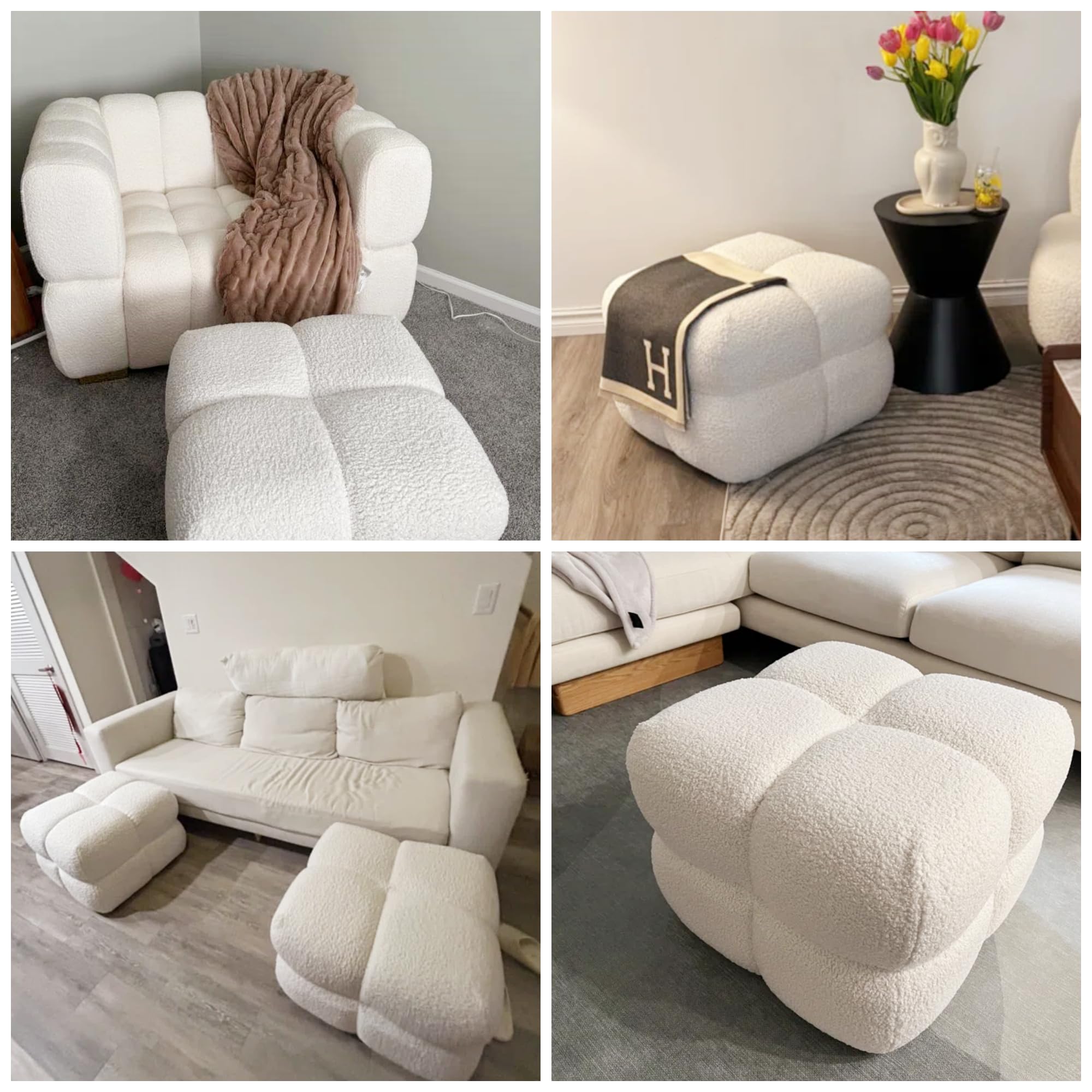 Bingo Pouf with Tray Table — FURNISHINGS Better Living Through Design