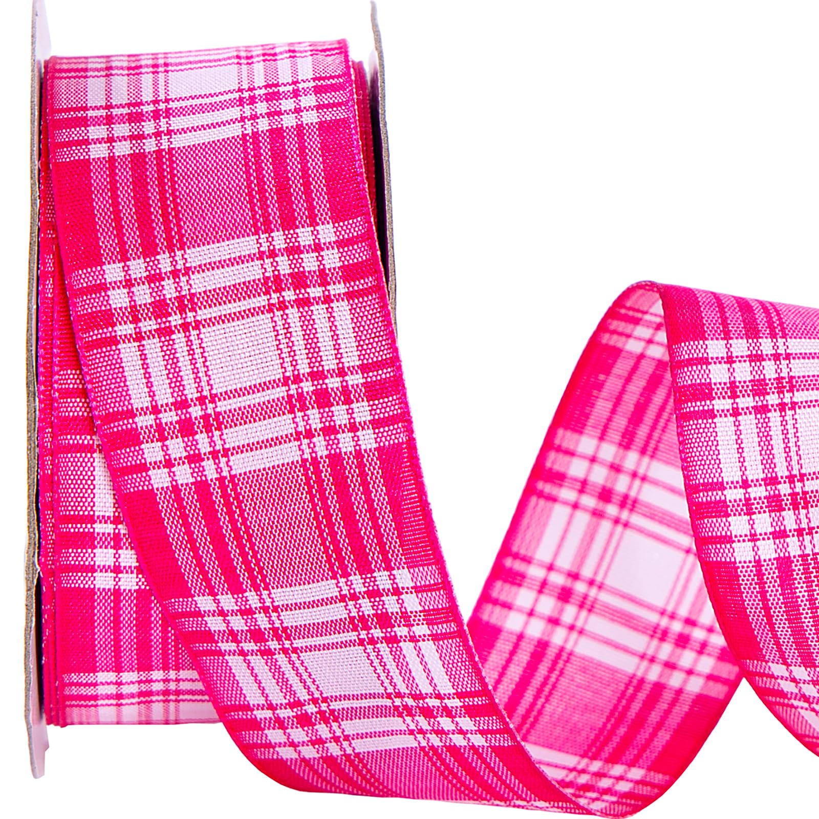 ☆★candy ribbonさま専用商品 ★☆ Amazon.com: CSZD RIBBON Pink Plaid Wired Ribbon,Pink and
