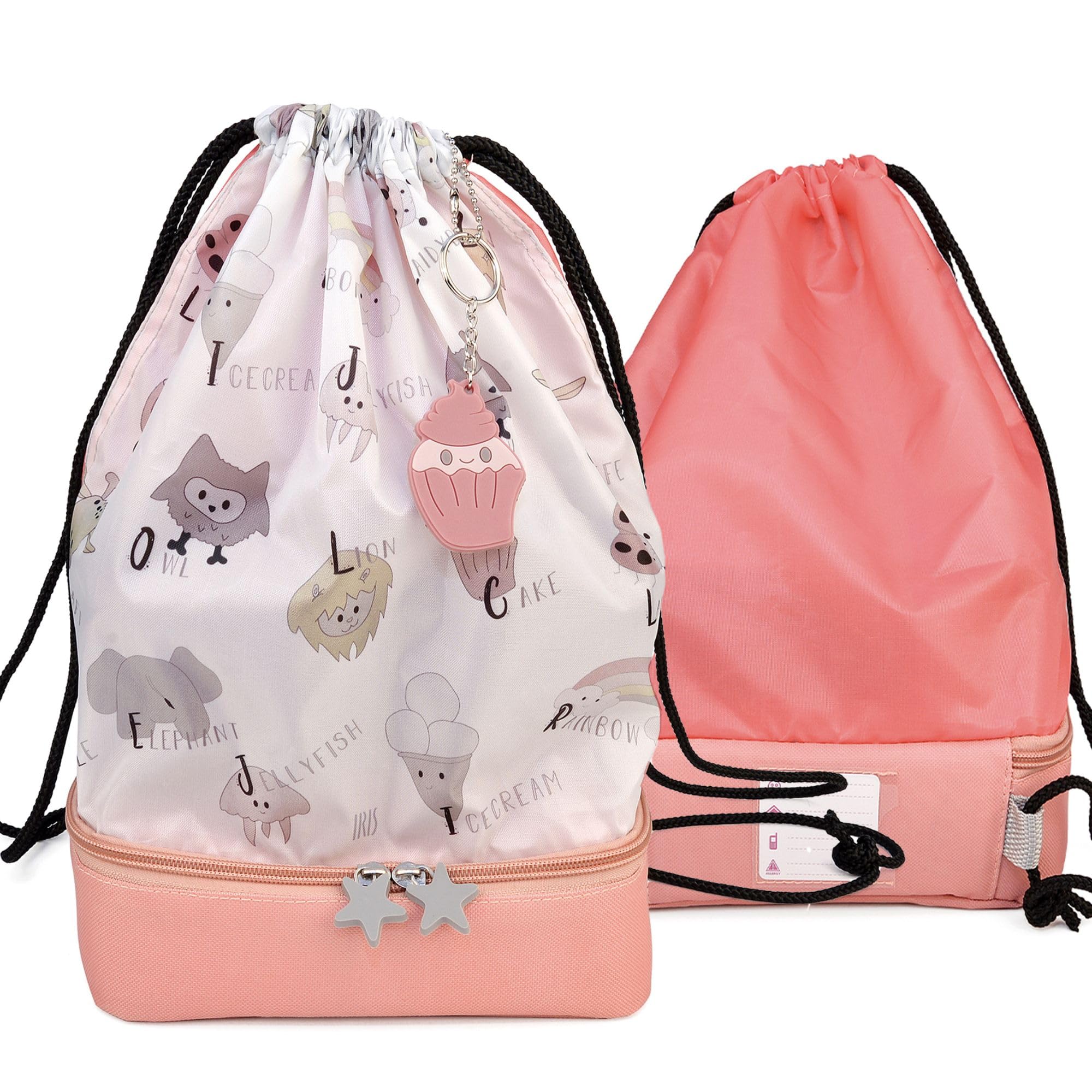 Sac à Dos Isotherme Enfant Iris Barcelona 14L - Intérieur Thermique, 29x11x40 Cm, Motif Animaux