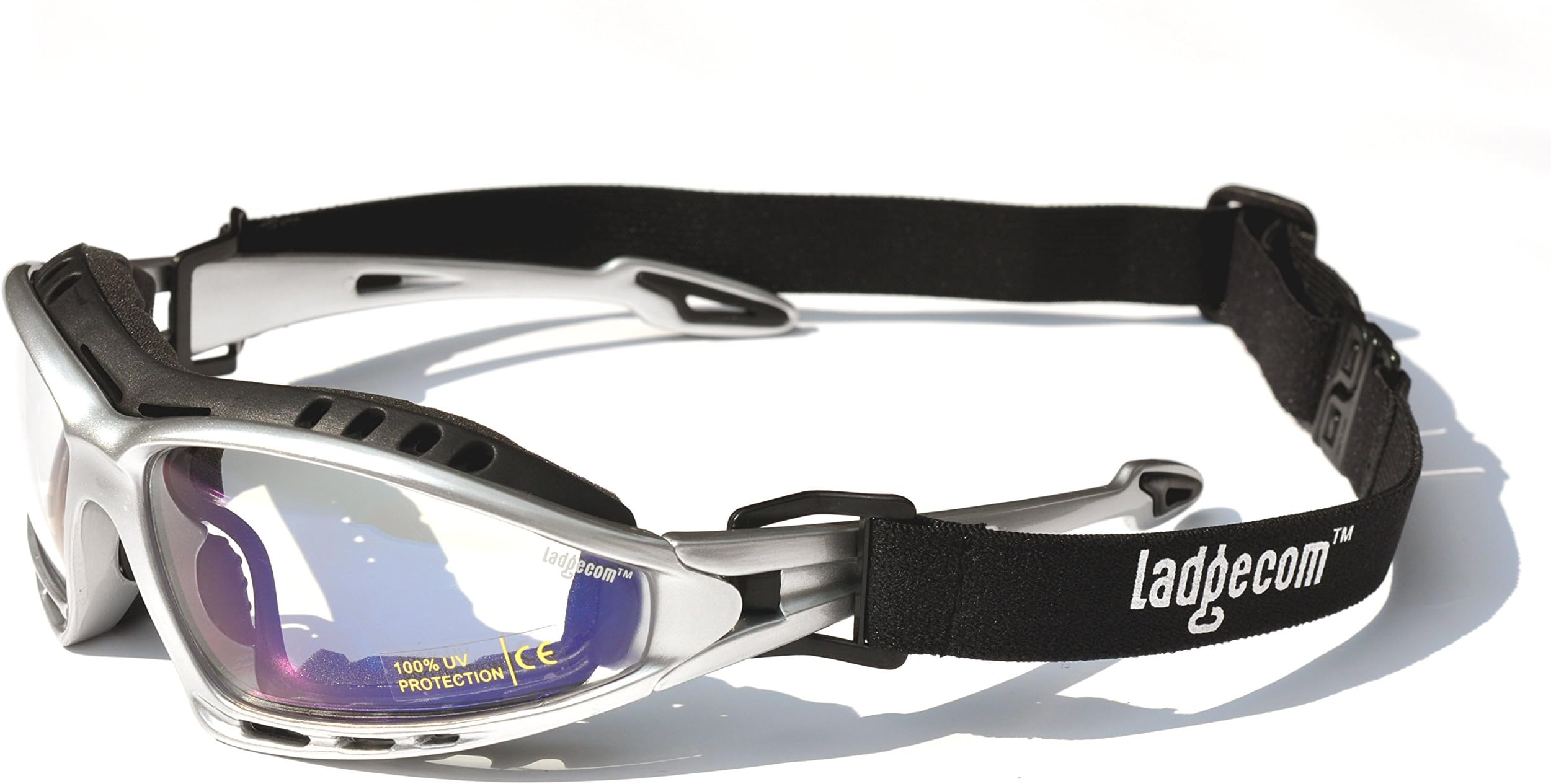 Ladgecom Clear Lens TR90 Frame Cycling, Running & Ski Sports Sun Glasses & Goggles with Headband