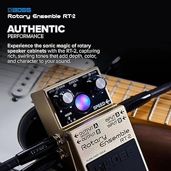 Amazon.com: BOSS RT-2 | Compact Rotary Ensemble Pedal | Authentic