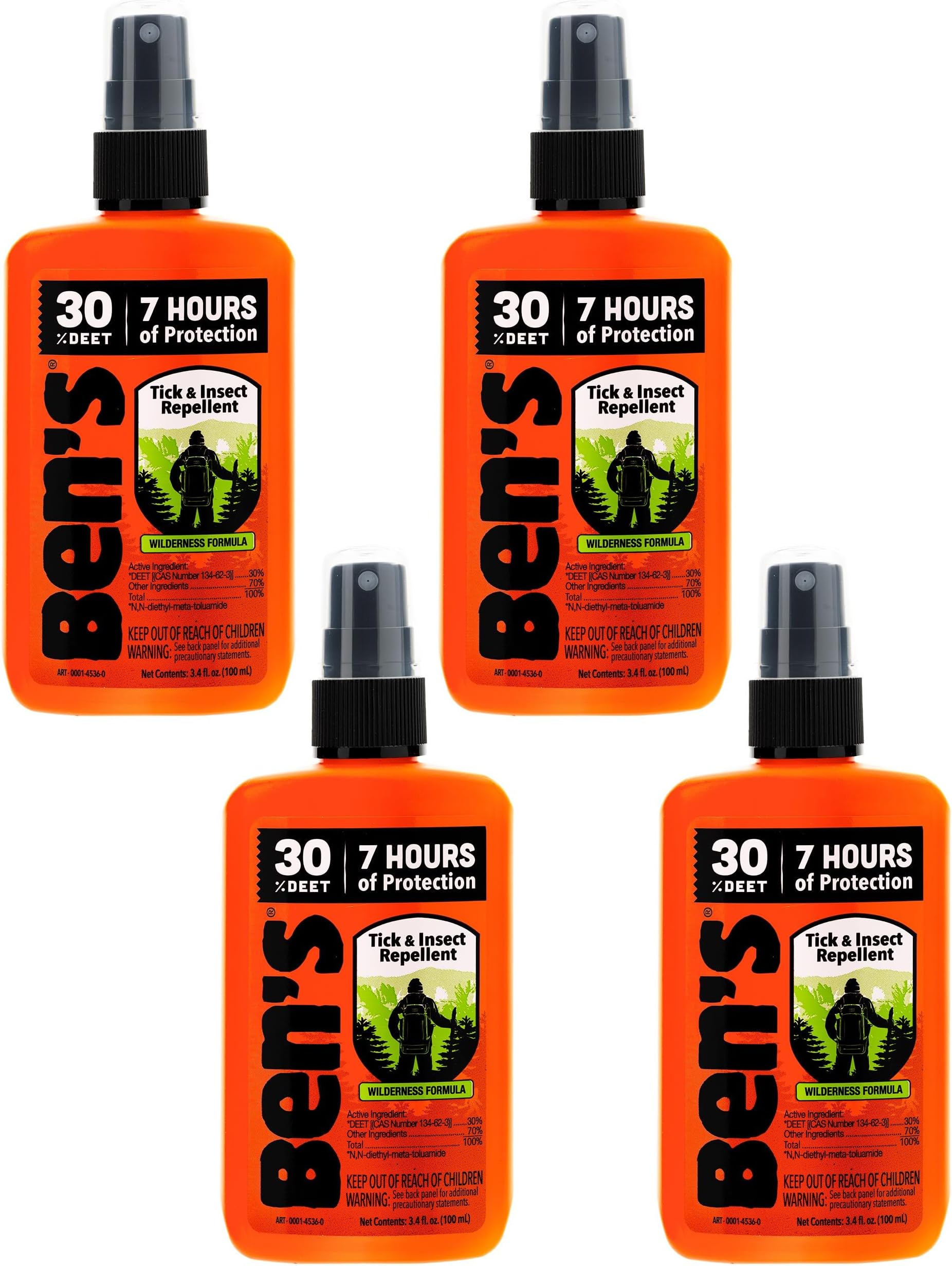 Ben's 30 Tick & Insect Repellent 3.4 Fl Oz. Pump Spray