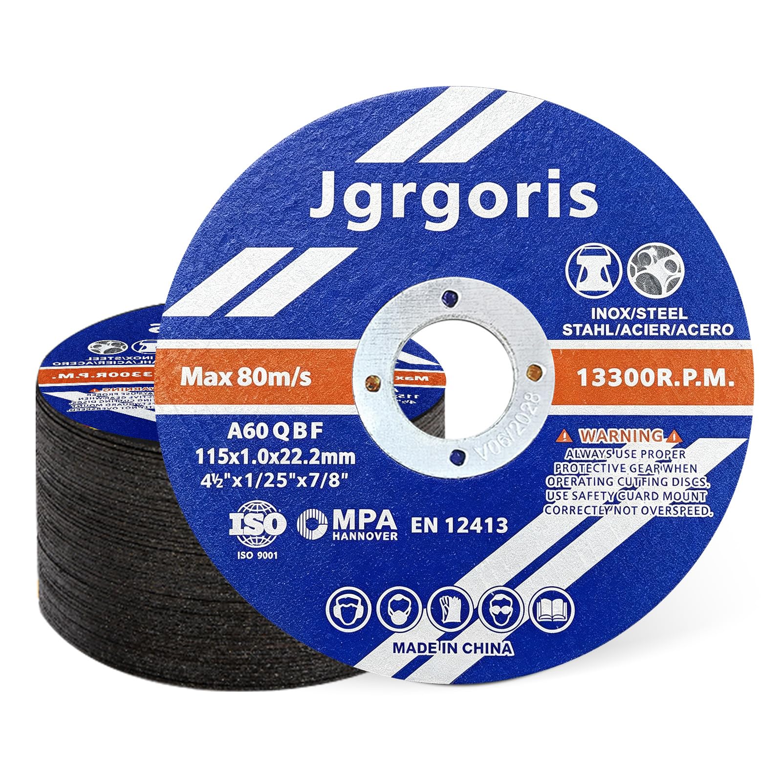 Cut-Off Wheels - 54 Pack for Metal & Stainless Steel -17