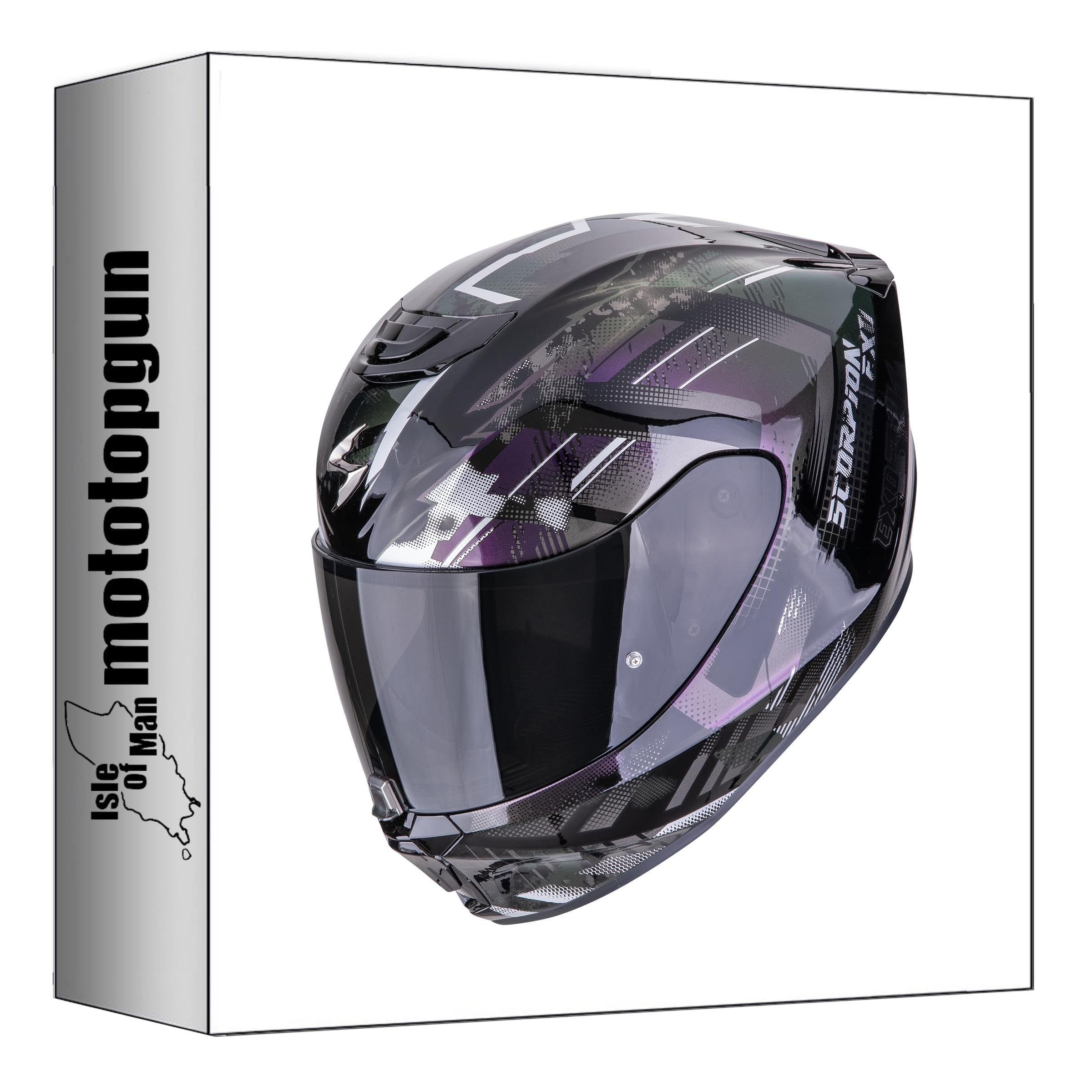 Casque intégral Scorpion EXO-391 Clutter idéal pour le road trip - 4